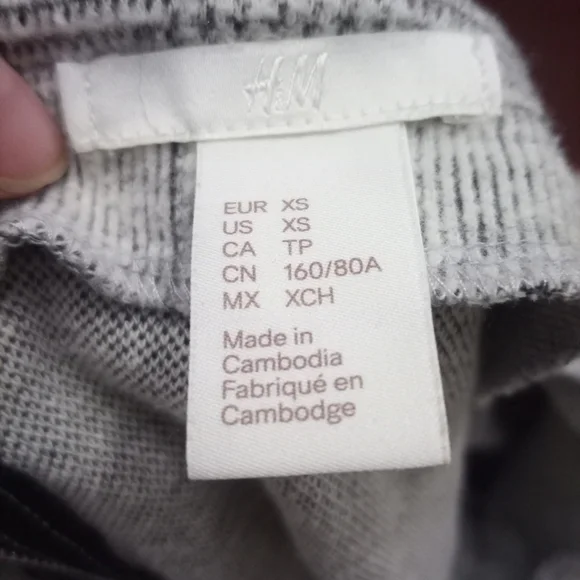 H&M Light Gray Knit Sweater - Picture 2 of 3